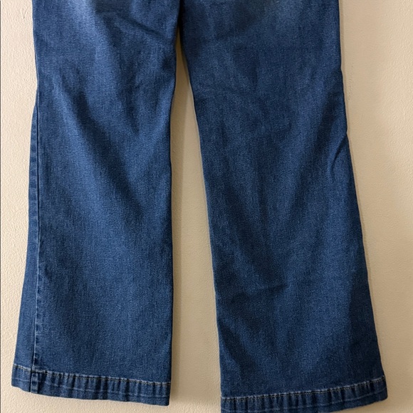 Our Republic For All Jeans Size 12 Blue Flare Stretch Denim Pants - Picture 6 of 11
